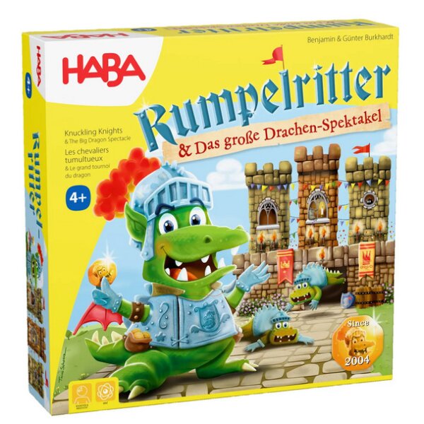 HABA 2011721001 Rumpelritter & Das große Drachen-Spektakel