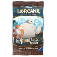 Ravensburger 11098423 Disney Lorcana: Azurblaues Meer - Booster (Deutsch)