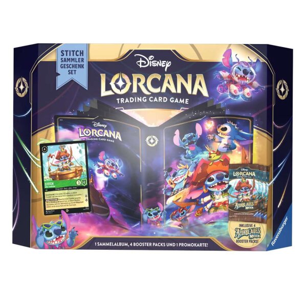 Disney Lorcana Stitch Sammler Geschenkset