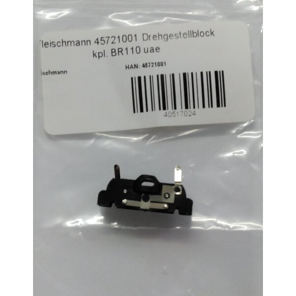 Fleischmann 45721001 Drehgestellblock kpl. BR110 uae- Ersatzteil