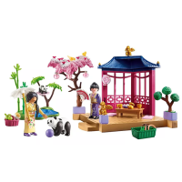 PLAYMOBIL 71762 Asiatischer Garten mit Pandafütterung - My Life