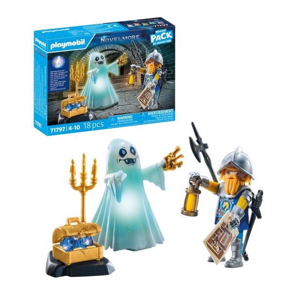 PLAYMOBIL 71797 Novelmore - Starter Pack Schlossgespenst und Ritter