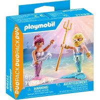 PLAYMOBIL 71799 Meerjungfrau und Meermann - Duo Pack