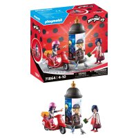 PLAYMOBIL 71864 Miraculous: Rollerfahrt durch Paris -...
