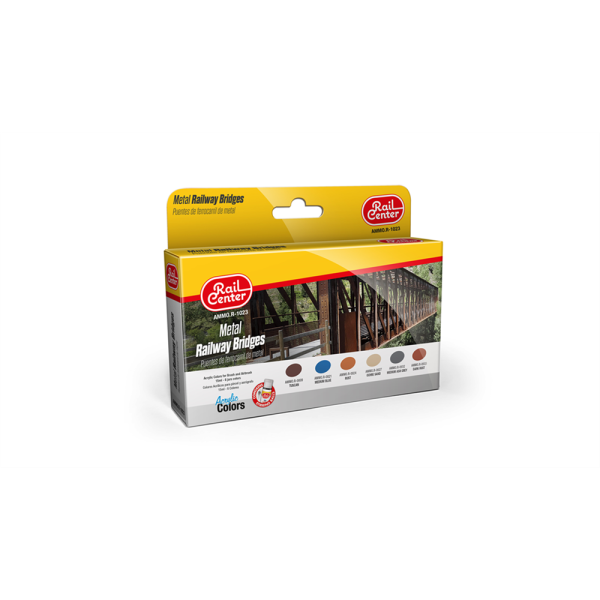 AMMO R-1023 Metallbrücken, Farb-Set