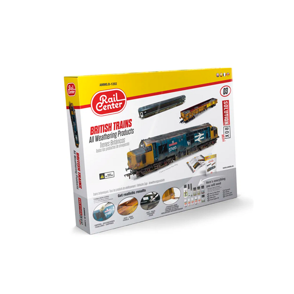 AMMO R-1202 Solution-Box "Britsche Züge altern, verwittern"