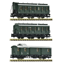 Fleischmann 6260055 Personenwagen-Set 3-tlg., Epoche III,...