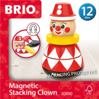 BRIO 63049000 Magnetischer Stapelclown