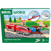 BRIO 63610200 Zugset mit Rückziehmotor