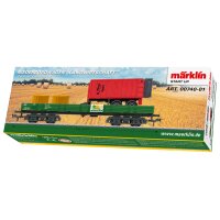 MÄRKLIN 00740-01 Niederbordwagen aus 00740...