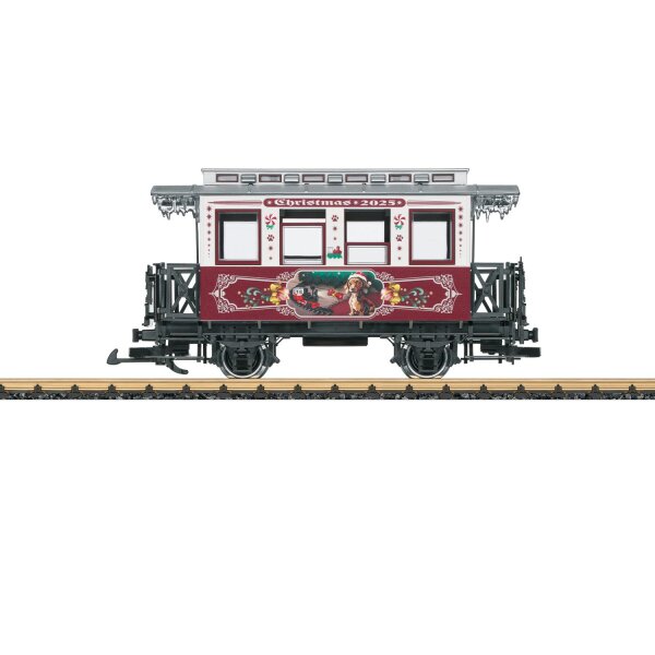LGB L36025 Weihnachts-Personenwagen mit Innenbeleuchtung, Spur G