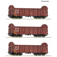 Roco 6600131 Güterwagen-Set 3-tlg., Epoche III-IV,...