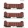Roco 6600131 Güterwagen-Set 3-tlg., Epoche III-IV, Spur H0