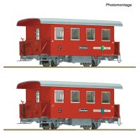 ROCO 6240003 2-tlg. Set: Schmalspur-Personenwagen,...