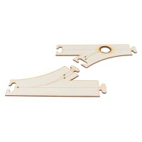 FALLER 161939 Laser-Street Abzweigung links und Einmündung 45°  - H0 | 1:87