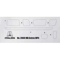 ITALERI 510003968 1:24 Mercedes-Benz A. MP4 Big