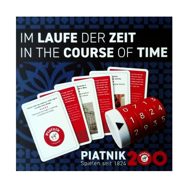 Sonderedition 2002 Jahre Piatnik Spiel "Im Laufe der Zeit"