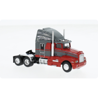 BREKINA BRE85933 Kenworth T 600, grau/rot, 1984, 1:87