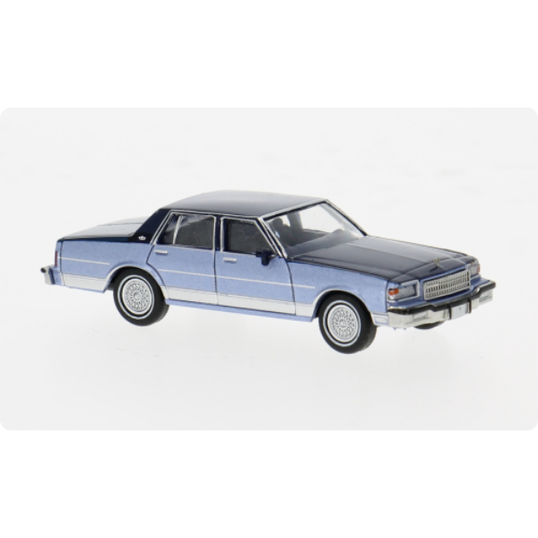 BREKINA BRE19707 Chevrolet Caprice, hellblau/dunkelblau, 1987, 1:87