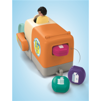PLAYMOBIL 71774 JUNIOR - Spaßiges Müllsammelfahrzeug