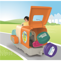 PLAYMOBIL 71774 JUNIOR - Spaßiges Müllsammelfahrzeug