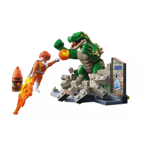 PLAYMOBIL 71831 HEROES - Helden-Showdown mit der Riesenechse