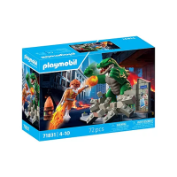 PLAYMOBIL 71831 HEROES - Helden-Showdown mit der Riesenechse