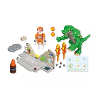 PLAYMOBIL 71831 HEROES - Helden-Showdown mit der Riesenechse