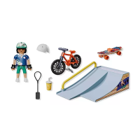 PLAYMOBIL 71798 My Life - Skateboard mit Rampe