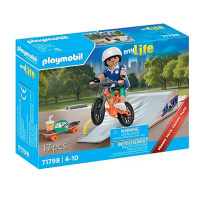 PLAYMOBIL 71798 My Life - Skateboard mit Rampe