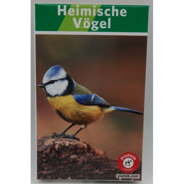 PIATNIK 421716 Spielkarten Heimische Vögel