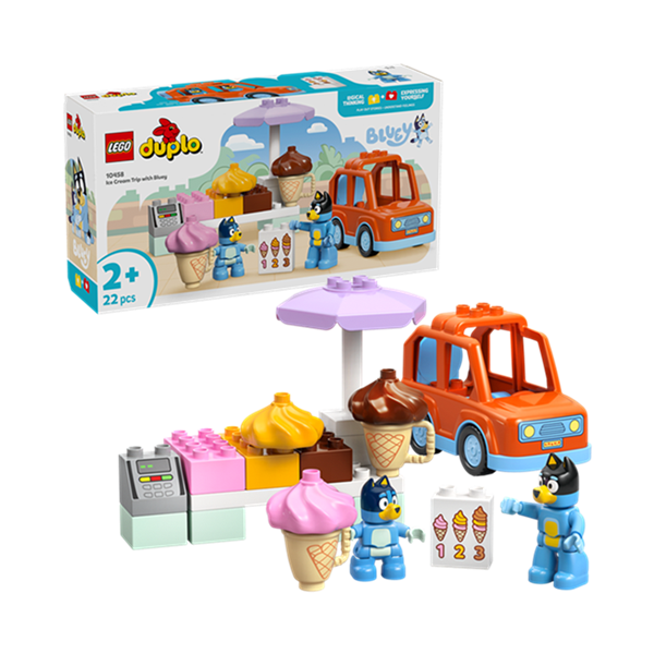 LEGO® 10458 DUPLO® Bluey - Ausflug zur Eisdiele mit Bluey