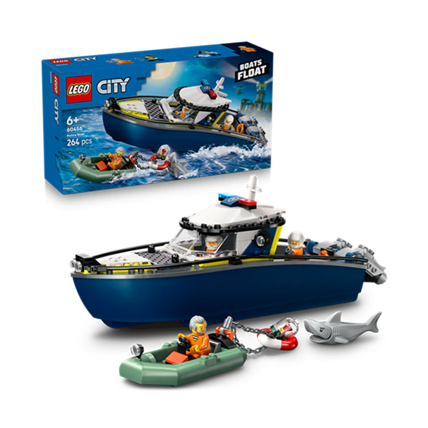 LEGO® 60456 City - Verfolgungsjagd im Polizeiboot