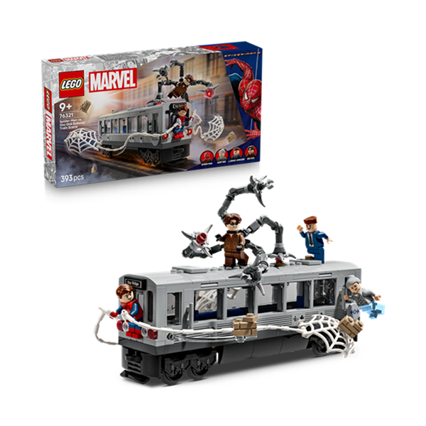 LEGO® 76321 Marvel Super Heroes™ - Spider-Man vs. Doc Ock: Showdown in der U-Bahn