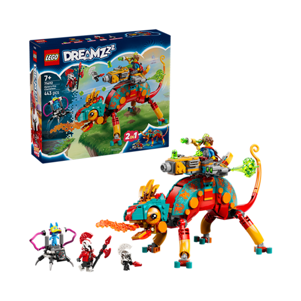 LEGO® 71492 DREAMZzz - Mateos Feuer-Chamäleon