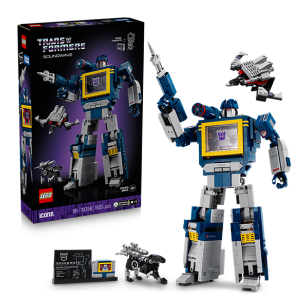 LEGO® 10358 Icons - Transformers: Soundwave
