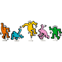 LEGO® 31216 ART - Keith Haring – Tanzende Figuren