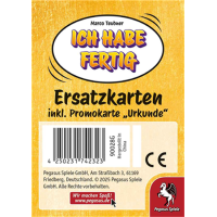 Pegasus Spiele 74232 Ich habe fertig! - Ersatzkarten...