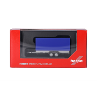 HERPA 052627-004 PKW-Planenanhänger 2achs, ultramarinblau