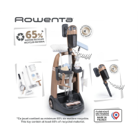 Smoby 7600330326 Smoby Rowenta Reinigungstrolley - Roleplay Cleaning