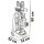 Smoby 7600330326 Smoby Rowenta Reinigungstrolley - Roleplay Cleaning