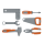 Smoby 7600360940 Smoby Black+Decker Werkzeugkiste - Roleplay DIY