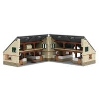 BRIXIES 222204 Plus Scheune/Pferdestall / Barn/horse stable