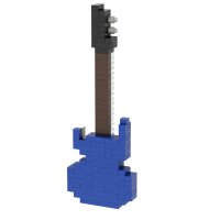 BRIXIES 200.332 E-Gitarre blau (Polybeutel)
