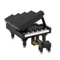 BRIXIES 200.333 Klavier (Flügel) schwarz / piano...