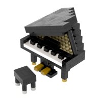 BRIXIES 200.333 Klavier (Flügel) schwarz / piano...