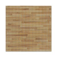 BRIXIES 225002 Plus Designer Platte Holz 32 x 32 Noppen