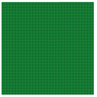 BRIXIES 225008 Plus Basis Platte Grün 32 x 32 Noppen