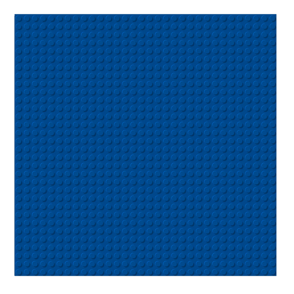 BRIXIES 225009 Plus Basis Platte Blau 32 x 32 Noppen