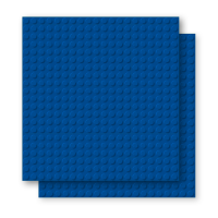 BRIXIES 225015 Plus Basis Platte Blau 20 x 20 Noppen...